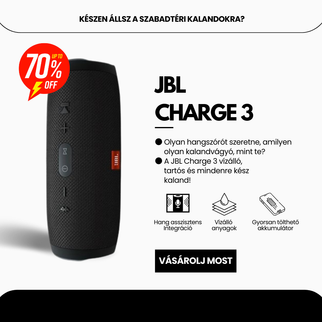 JBL CHARGE 3 (11) (HUNGARIAN)