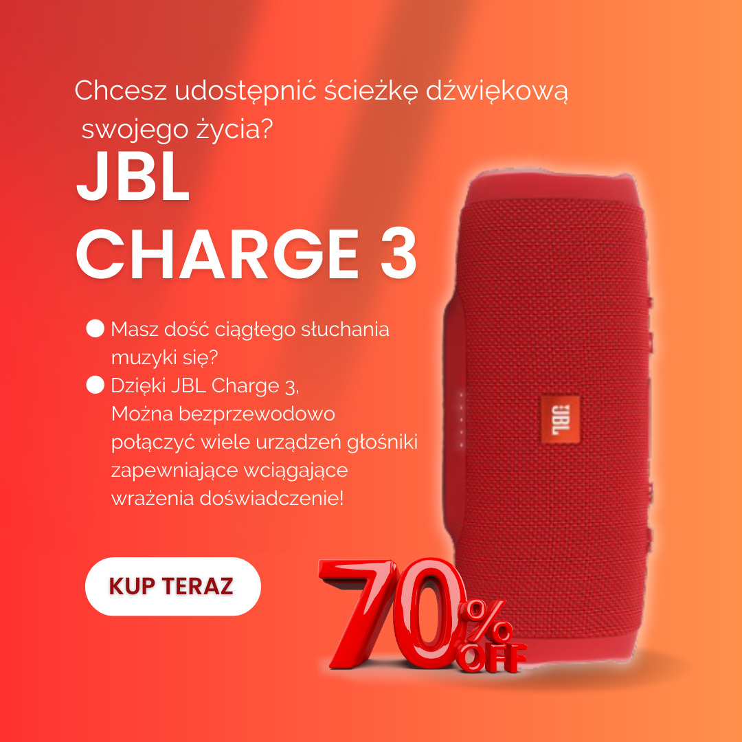 JBL CHARGE 3 (12) (POLISH)